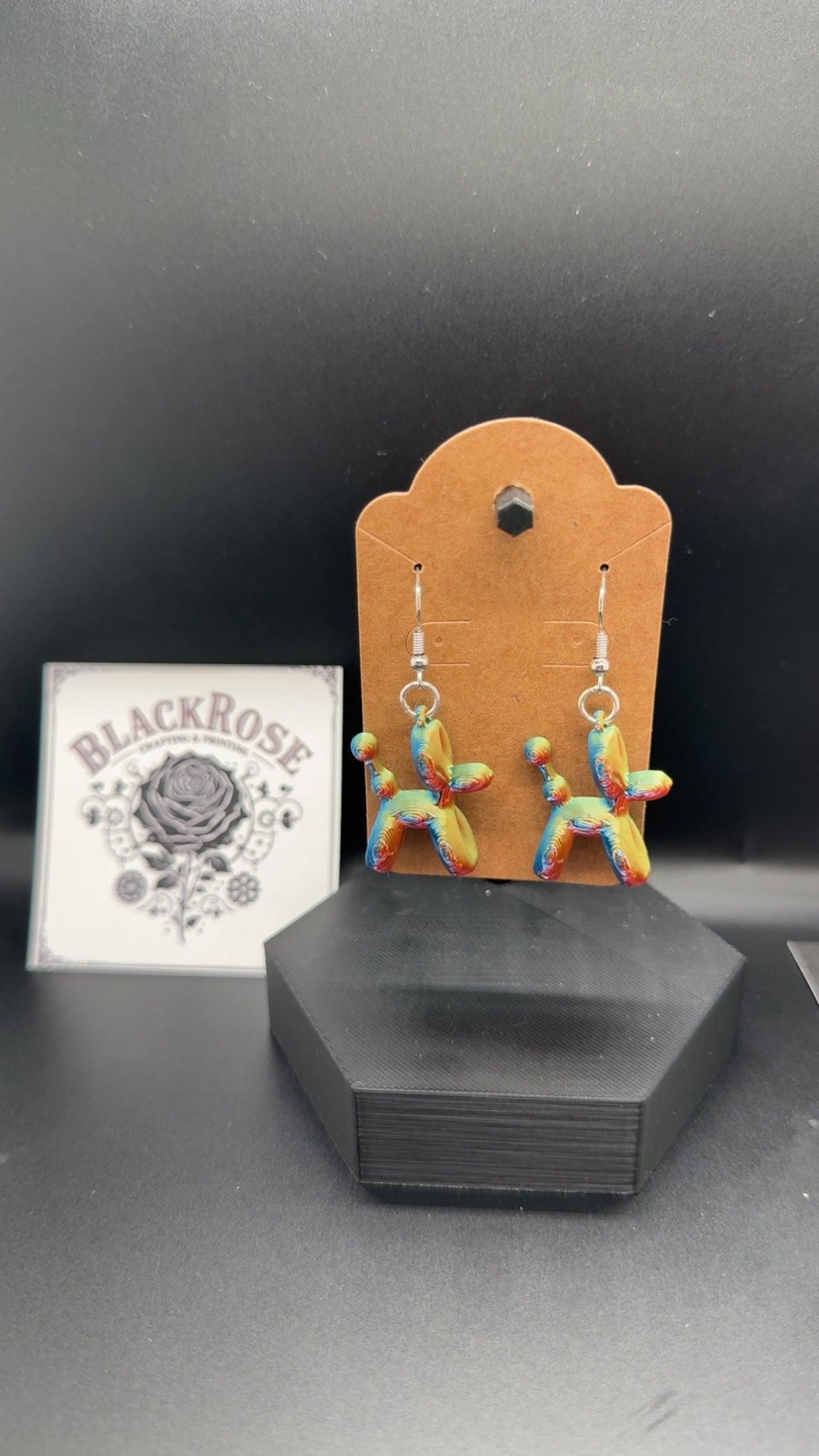 Balloon Animal Earrings