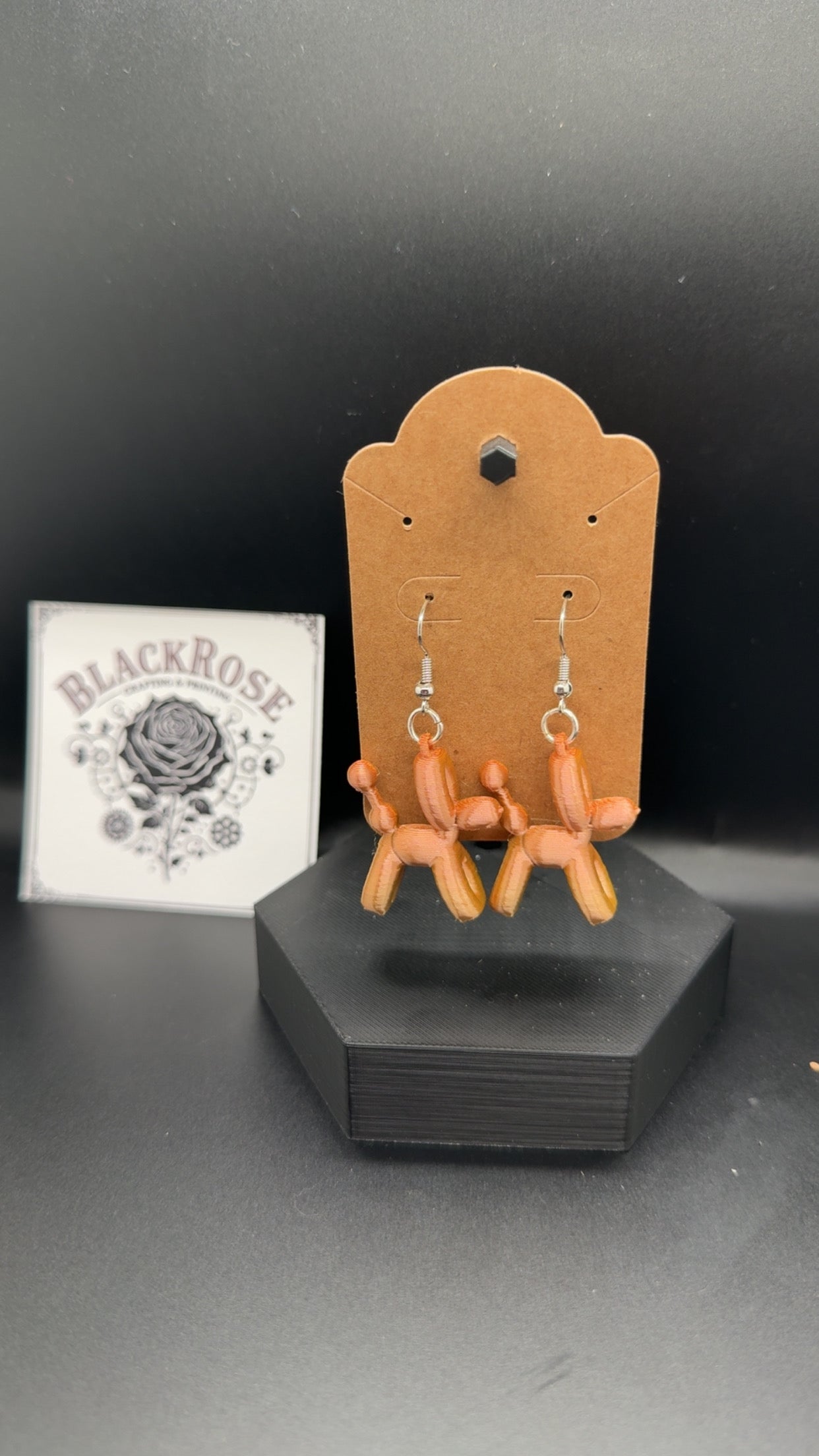 Balloon Animal Earrings