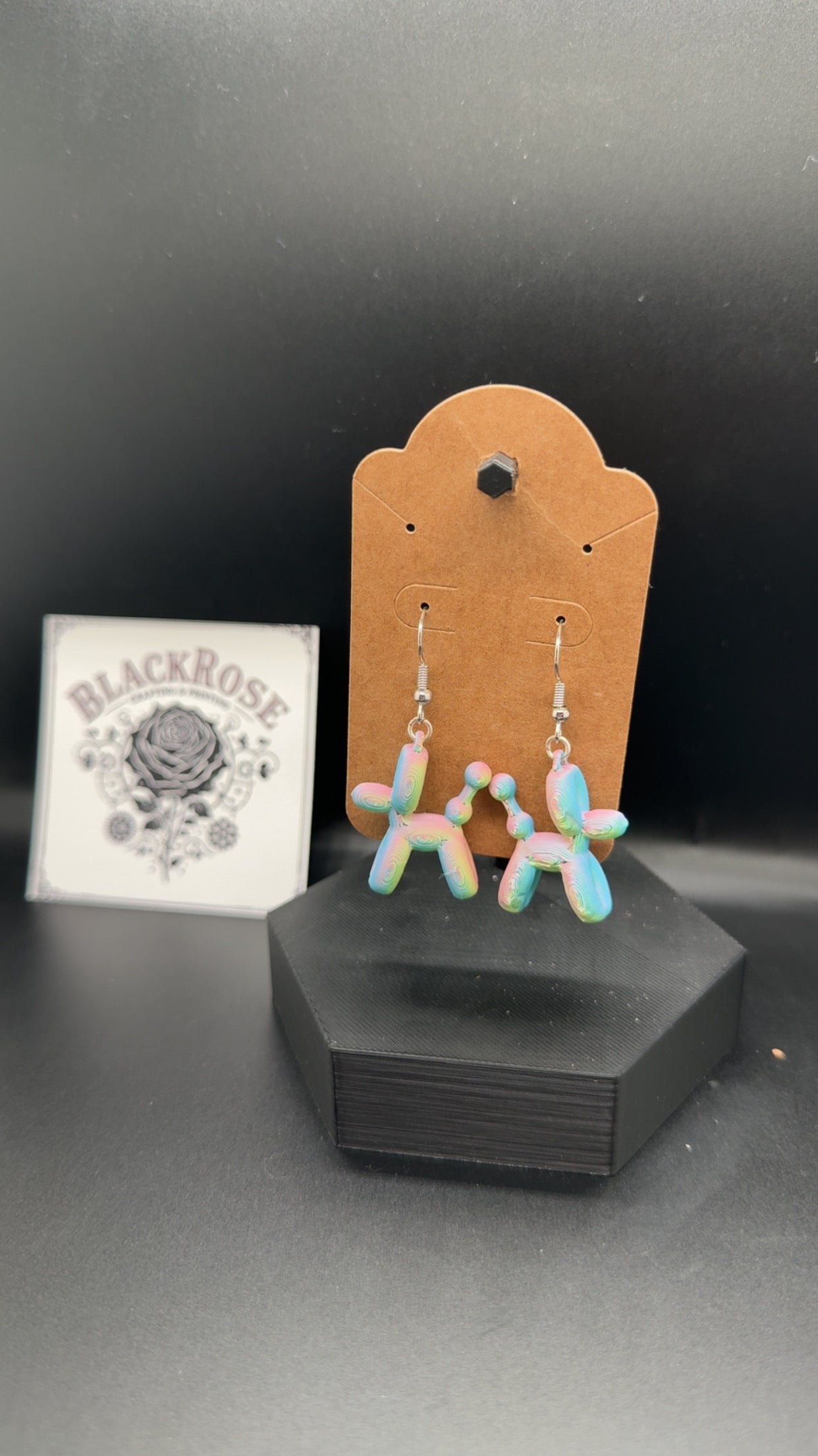 Balloon Animal Earrings